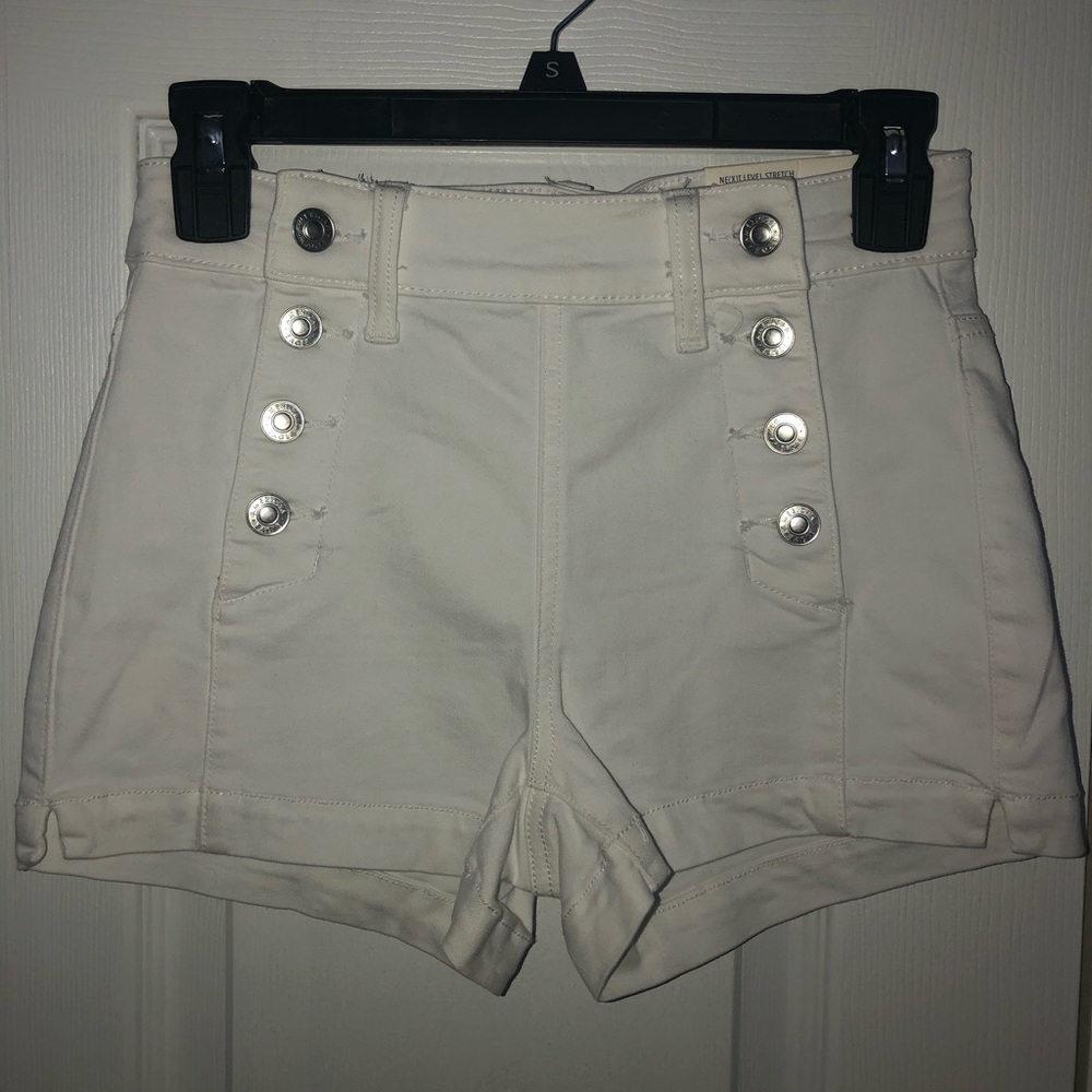 White shorts